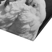 組の傘のオウム カッティングボード (角)