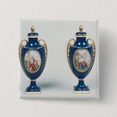 組の寓話的と飾られるSevresのつぼ 缶バッジ (正面)