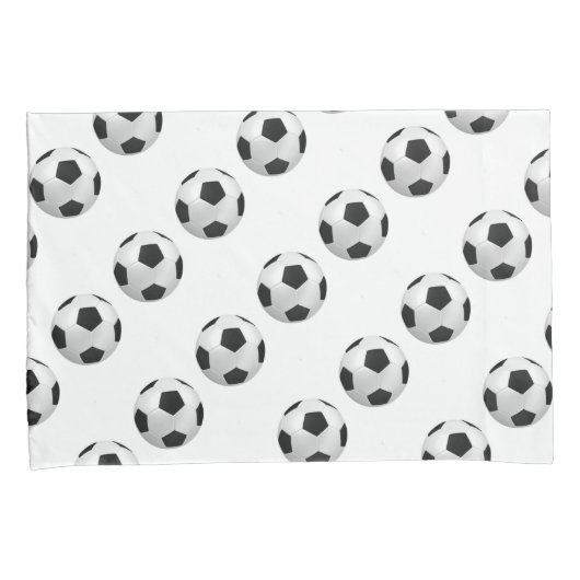 組の標準サイズの枕カバーまたはサッカー 枕カバー (正面右)