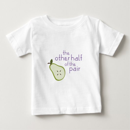組の残りの半分 ベビーTシャツ (正面)