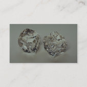 組の角氷 名刺 (裏面)