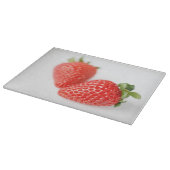 組の赤いいちご カッティングボード (角)