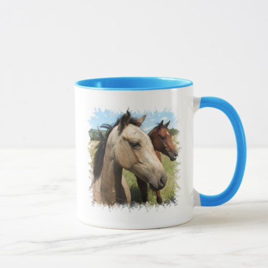組の馬のコーヒー・マグ マグカップ (右)