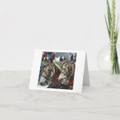 組の馬具のラバ カード (正面)