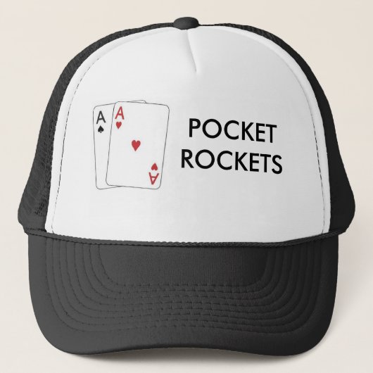 組のaces1、POCKETROCKETS キャップ (正面)