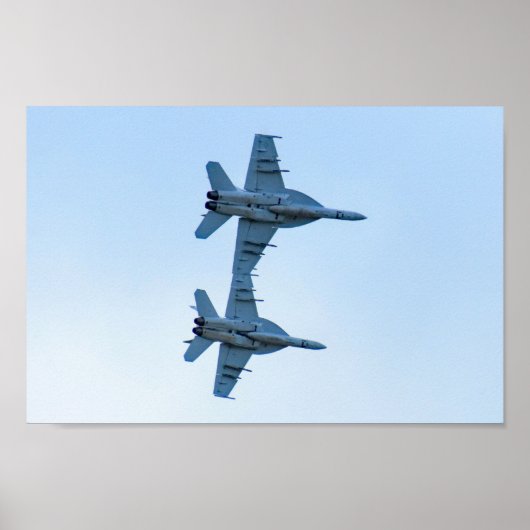 組のF-18 Superhornets ポスター (正面)
