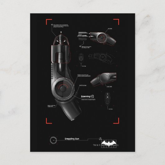 組み合わせガン図 ポストカード (正面)