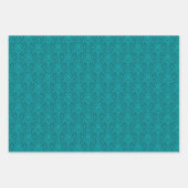 組み合わせダマスクパターン ラッピングペーパーシート (正面2)