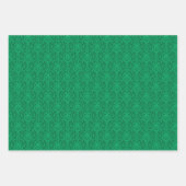 組み合わせダマスクパターン ラッピングペーパーシート (正面)