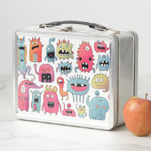 組み合わせモンスター姿 メタルランチボックス (インサイチュ)