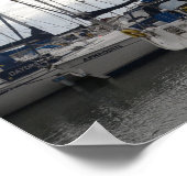 組み合わせヨット ポスター (角)