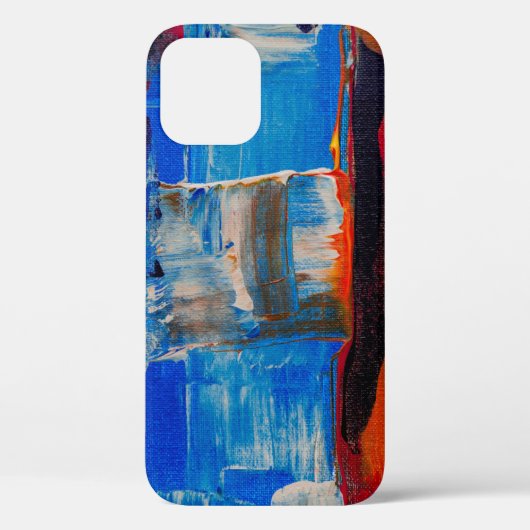 組み合わせ色の抽象芸術絵画: Case-Mate iPhoneケース (裏面)