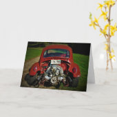 組み立てが必要です お見舞いカード カード (黄色い花)