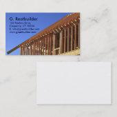 組み立てのセクション 名刺 (正面/裏面)