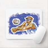 組み立てのバレーボール マウスパッド (マウス)