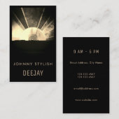 組み立てられた写真のイメージカバービニールのヴィンテージの芸術 名刺 (正面/裏面)