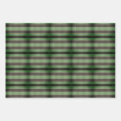 組み素朴合わせ格子模様 ラッピングペーパーシート (正面)