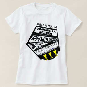 組み込まれるBellaのマフィアのQuackafellaの記録 Tシャツ