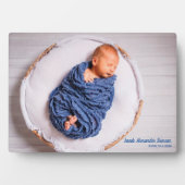 組み込みスタンドを備えたPHOTO フォトプラーク (正面)