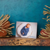 組み込みスタンドを備えたPHOTO フォトプラーク (側面)