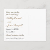 組み込みリングや輪日付ポストカードの保存 案内ポストカード (裏面)