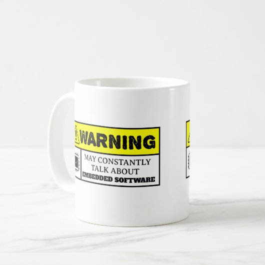 組み込み技術者 コーヒーマグカップ (正面左)