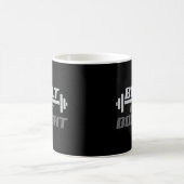 組み込み買無トレーニング重量挙げフィットネスGy コーヒーマグカップ (中央)