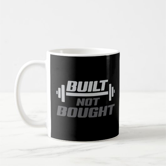組み込み買無トレーニング重量挙げフィットネスGy コーヒーマグカップ (左)