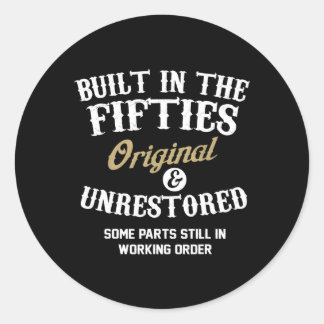 組み込み50番目のオリジナルと復元されていない ラウンドシール