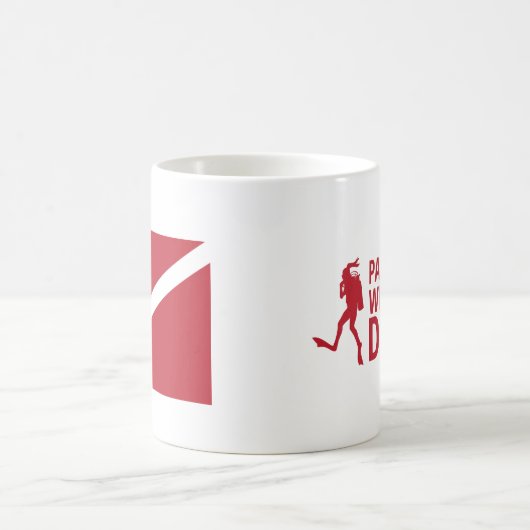 組ニース他のダイバーと コーヒーマグカップ (中央)