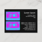 組合せテープ破裂音II 名刺 (裏面)