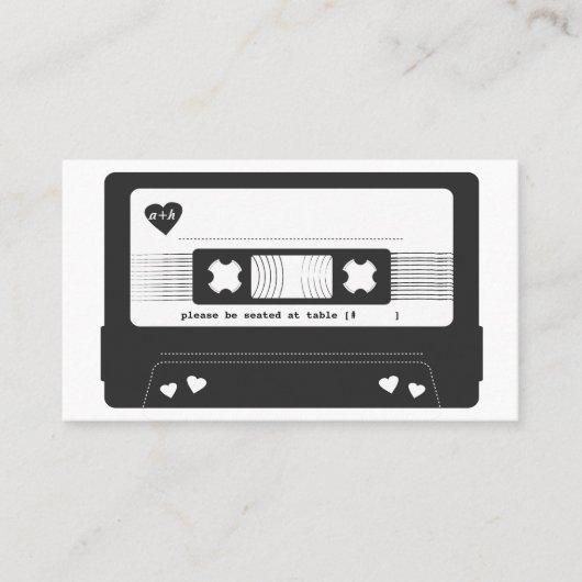 組合せテープ護衛カード プレイスカード (正面)