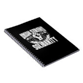 組合の強い連帯 ノートブック (右側)