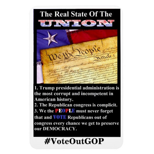 組合実在州 マグネット (縦)