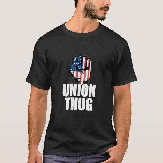 組合Thug組合の労働組合の労働者Pr Tシャツ (正面)