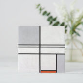 組成(No.1)灰色 – 赤 |ピートモンドリアン | (スタンド正面)