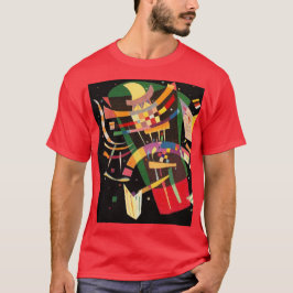 組成Xバイオモルフィックアブストラクション – Kandinsky Tシャツ