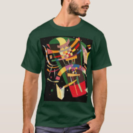 組成Xバイオモルフィックアブストラクション – Kandinsky Tシャツ