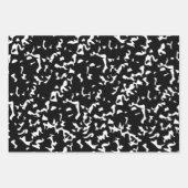 組版ノートパタンデザイン ラッピングペーパーシート (正面2)