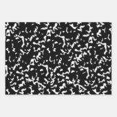 組版ノートパタンデザイン ラッピングペーパーシート (正面)