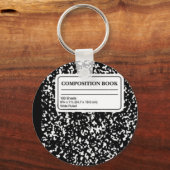 組版ブック キーホルダー (正面)