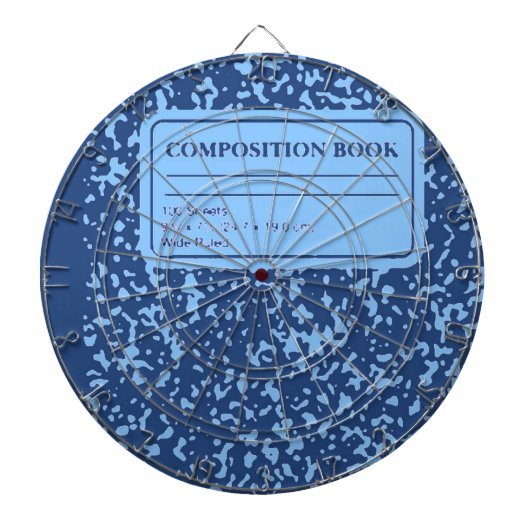 組版ブック ダーツボード (正面)