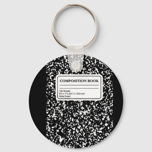 組版ブック/学生先生 キーホルダー (正面)