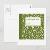 組版ブック/学生先生 ポストカード (正面/裏面)