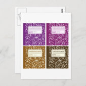 組版ブック/学生先生 ポストカード (正面/裏面)