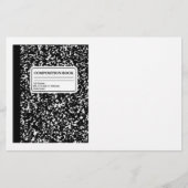 組版ブック/学生先生 便箋 (正面)