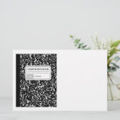 組版ブック/学生先生 便箋 (スタンド正面)