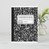 組版ブック/学生先生 招待状 (スタンド正面)