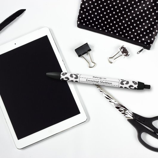 組版ブック 黒ボールペン