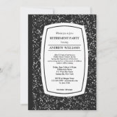 組版帳先生退職パーティー招待状 招待状 (正面)